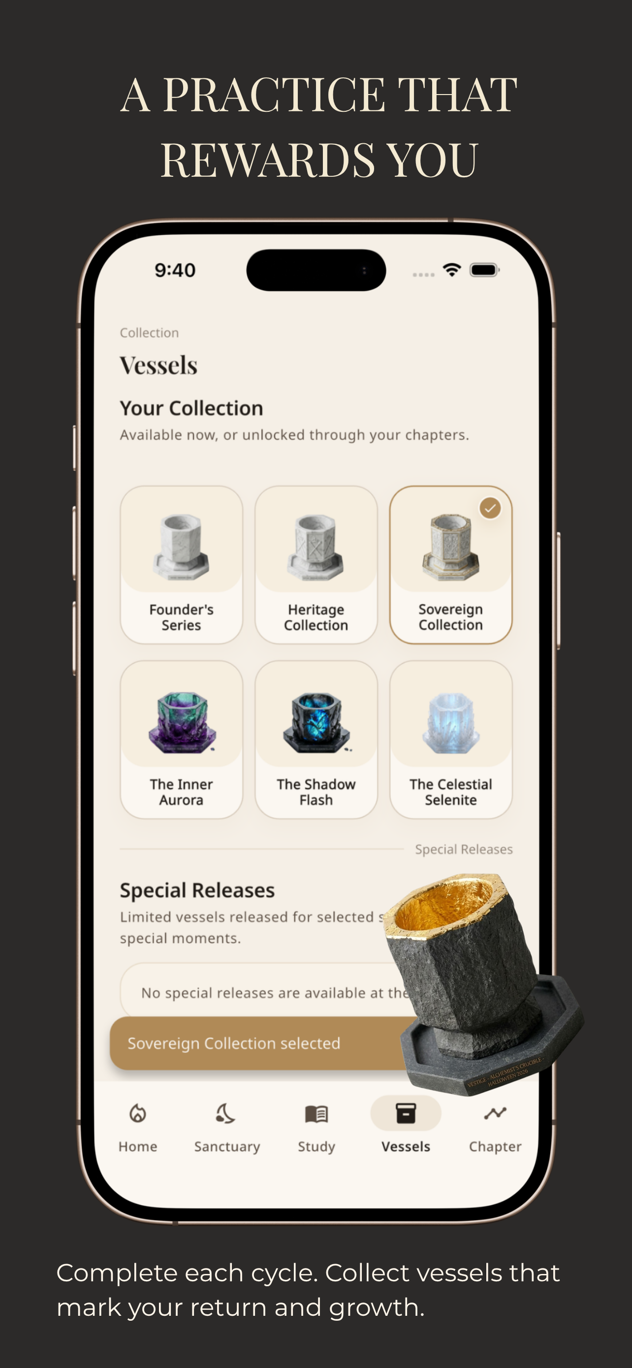 Vestige Vessels collection
